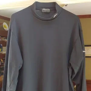 Mizuno mock turtleneck deals